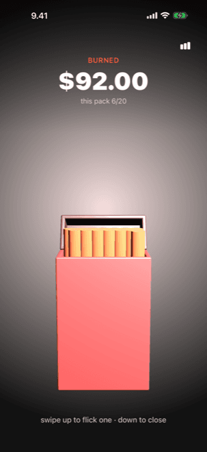 See exactly what smoking costs you.